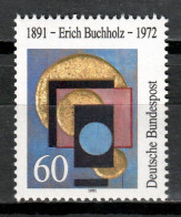 Germany 1991 Alemania / Art Painter Erich Buchholz Painting MNH Pintor Pintura Arte / Mi38 24-3 - Moderni