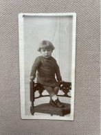 Originele Foto / Photo Originale - Klein Meisje / Petite Fille - Photo: F. De Clercq, Antwerpen - 8,8 X 4,5 Cm. - Anonymous Persons