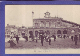 59 - LILLE - LA GARE - ANIMEE - - Lille