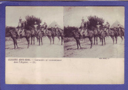 51 - EN ARGONNE - CUIRASSIERS En RECONNAISSANCE - CARTE STEREO -  - Autres & Non Classés