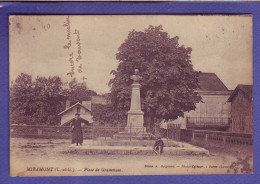 47 - MIRAMONT - PLACE De GRAMMONT - ANIMÉE - - Autres & Non Classés