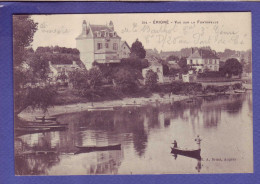 49 - ERIGNÉ - VUE SUR LA FONTENELLE -PECHEUR En BARQUE - ANIMÉE - - Other & Unclassified