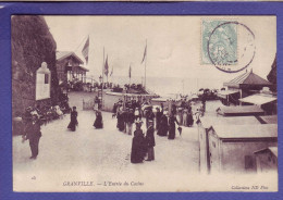 50 - GRANVILLE - ENTREE Du CHATEAU - ANIMEE - - Granville