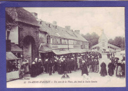 56 - SAINTE ANNE D'AURAY - COIN De La PLACE - Au FOND La SCALA-SANCTA - ANIMÉE - - Sainte Anne D'Auray