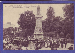 56 - SAINTE ANNE D'AURAY - FONTAINE MIRACULEUSE - PELERINS Se LAVANT à La PISCINE - ANIMÉE - - Sainte Anne D'Auray