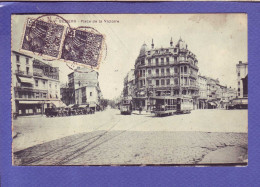 34 - BEZIERS - PLACE De La VICTOIRE - AUTOMOBILE - TRAMWAYS -  - Beziers