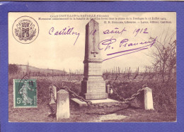 33 - CASTILLON La BATAILLE - MONUMENT De La  BATAILLE Du 17 JUILLET 1453 - Autres & Non Classés