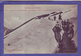 65 - BAGNERES De BIGORRE-  PIC Du MIDI - CHEMIN Au DESSUS De L'HOTELLERIE SOUS La NEIGE - ANIMEE - - Bagneres De Bigorre