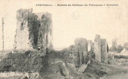 PORTSALL : RUINES DU CHATEAU DE TREMAZAN - Other & Unclassified