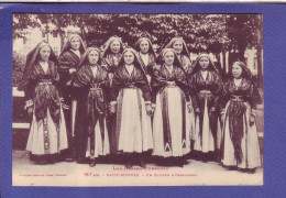 64 - EAUX BONNES - GROUPES JEUNES FILLES OSSALOISES En COSTUME - - Andere & Zonder Classificatie