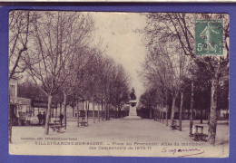 69 - VILLEFRANCHE Sur SAONE - PLACE Du PROMENOIR - MONUMENT Des COMBATTANTS 1870 /1871 -  - Villefranche-sur-Saone