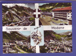 73 - MODANE - MULTIVUES SOUVENIR - ANIMEE - AUTOMBILE -  - Modane