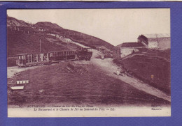 63 - PUY De DOME - CHEMIN De FER - RESTAURANT Et LE TRAIN à L'ARRIVEE - ANIMEE - - Other & Unclassified