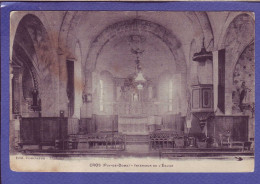 63 - CROS - EGLISE - INTERIEUR -  - Other & Unclassified
