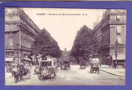 75 - PARIS  - BOULEVARD Des CAPUCINES - ATTELAGE -  - Arrondissement: 02