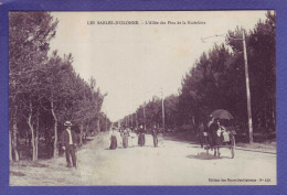 85 - SABLES D'OLONNES - ALLÉE Des PINS De La RUDELIERE - ATTELAGE - ANIMEE - - Sables D'Olonne