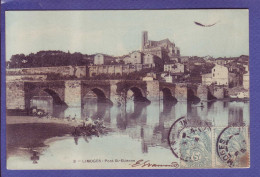 87 - LIMOGES - PONT SAINT ÉTIENNE - LAVANDIERES - COLORISÉE -  - Limoges