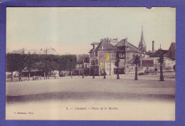 92 - CLAMART - PLACE De La MAIRIE - COLORISEE - PARTIE SUP ABIMÉE - - Clamart