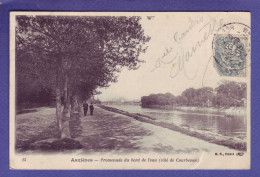 92 - ASNIERES - PROMENADE AU BORDS DE L'EAU - COTE DE COURBEVOIE -  - Asnieres Sur Seine