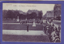 75 - PARIS 1ére - LES TUILERIES - CHARMEURS D'OISEAUX - ANIMÉE - - Distretto: 01