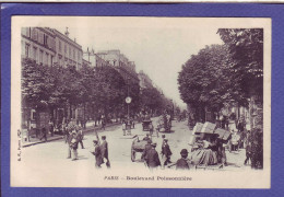 75 - PARIS - BOULEVARD POISSONNIERE - ATTELAGE - ANIMÉE - - Arrondissement: 02