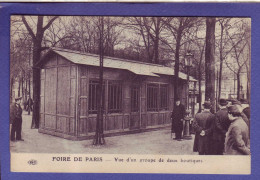 75 - PARIS  - FOIRE De PARIS - GROUPE De DEUX BOUTIQUES - ANIMÉE - - Sonstige & Ohne Zuordnung