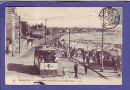 76 - LE HAVRE - BOULEVARD MARITIME - TRAMWAYS - ANIMÉE - - Autres & Non Classés