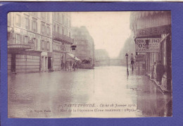 75 - INONDATION 1910 - PARIS 8éme - RUE De La PÉPINIERE -   - Paris Flood, 1910