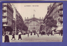 75 - PARIS 10éme - GARE Du NORD - ANIMÉE - - Metro, Stations