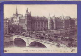 75 - PARIS 1ére - PONT Au CHANGE - PALAIS De JUSTICE -  ANIMÉE - - Paris (01)