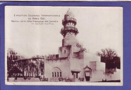 75 - PARIS - EXPOSITION COLONIALE INTERNATIONALE EN 1931 - PAVILLON De La COTE FRANCAISE Des SOMALIS -  - Exhibitions