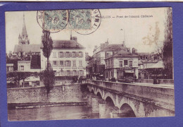 77 - MELUN - PONT De L'ANCIEN CHATELET - TRAMWAYS - ANIMEE - - Melun