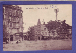 77 - MELUN - PLACE De La GARE - - Melun