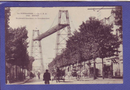 76 - ROUEN - BOULEVARD CAUCHOISE -  TRANSBORDEUR - ATTELAGE - ANIMEE - - Rouen