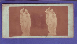 00 - CARTE STÉREOSCOPIQUE -STATUE -  - Kunstvoorwerpen