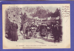 65 - LOURDES - HOPITAL NOTRE DAME DES SEPT DOULEURS - ANIMEE -  - Lourdes