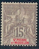 Lot N°A5603 Saint Pierre Et Miquelon  N°74 Neuf * Qualité TB - Nuevos