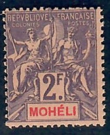 Lot N°A5549 Mohéli  N°15 Neuf ** Luxe - Unused Stamps