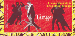 2006 France Argentine Pochette Souvenir N°28 émissions Communes Tango N°3932/33 Et 2614/15 Neuf ** - Altri & Non Classificati