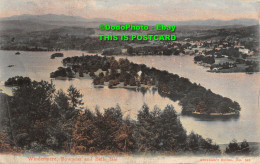 R454879 Windermere. Bowness And Belle Isle. Abrahams Series No. 342. 1906 - Welt