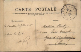 1906  CAD  Convoyeur De FELLETIN à USSEL - Briefe U. Dokumente