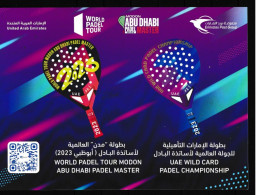 UNITED ARAB EMIRATES -2023- WORLD PADEL TOUR-SHEET-MNH. - Verenigde Arabische Emiraten