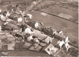 ST-MAMET-la-SALVETAT (15) Vue Générale Aérienne - Haut Du Bourg En 1952  CPSM GF - Saint-Mamet-la-Salvetat