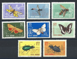 Roumanie N°1968/75** (MNH) 1964 - Insectes Divers - Neufs