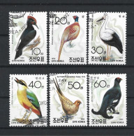 Korea 1992 Birds  Y.T. 2295/2300 (0) - Corea Del Nord