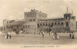 Postcard France Hendaye Plage Le Casino - Autres & Non Classés