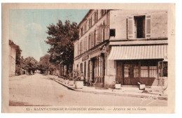 (33) 619, Saint St Ciers Sur Gironde, Renaud-Buzaud 15, Avenue De La Gare, état !! - Autres & Non Classés
