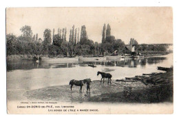 (33) 622, Saint St Denis De Piles, Henry Guillier 4884, Les Bords De L'Isle à Marée Basse - Otros & Sin Clasificación