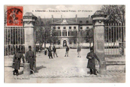 (33) 601, Libourne, Bosq 2, Entrée De La Caserne Proteau, 57e D'Infanterie - Libourne