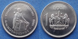 LESOTHO - 1 Loti 1998 "First King Of Lesotho Moshoeshoe I" KM# 66 Letsie III (1996) - Edelweiss Coins - Lesotho